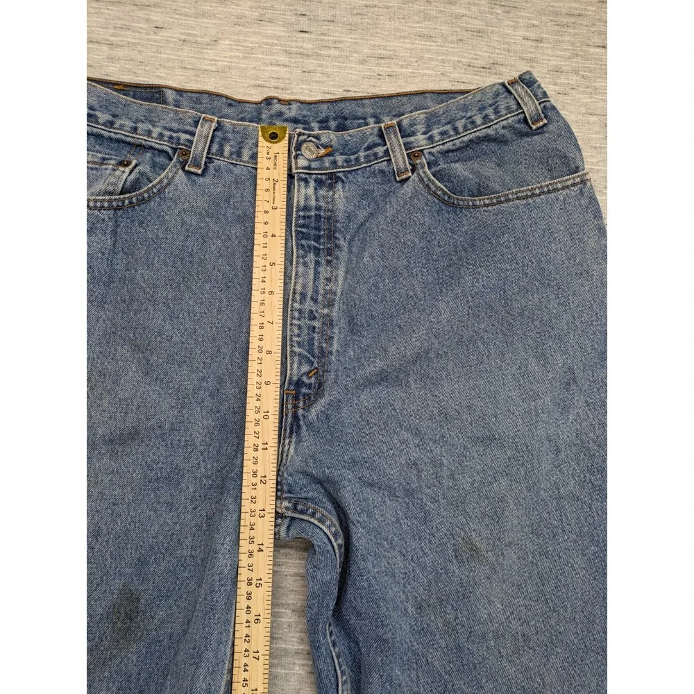 Vtg Levi's Relaxed Fit Jeans Straight Leg Denim Pants Casual Classic 40x32 STAIN